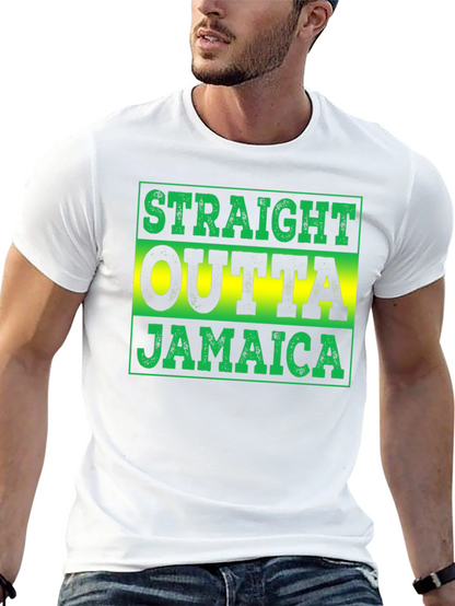Straight Outta Jamaica Graphic T-Shirt