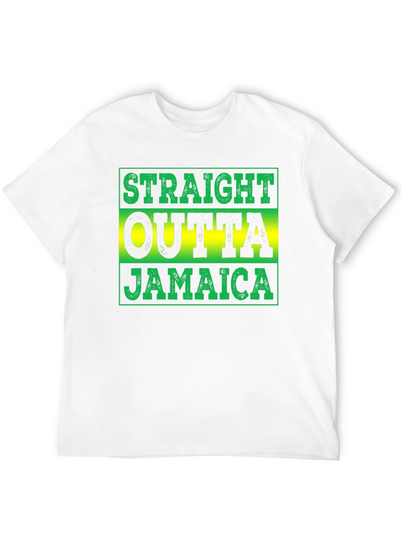 Straight Outta Jamaica Graphic T-Shirt
