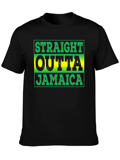 Straight Outta Jamaica Graphic T-Shirt