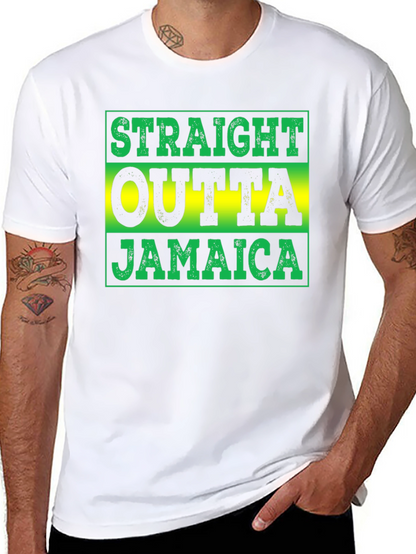 Straight Outta Jamaica Graphic T-Shirt