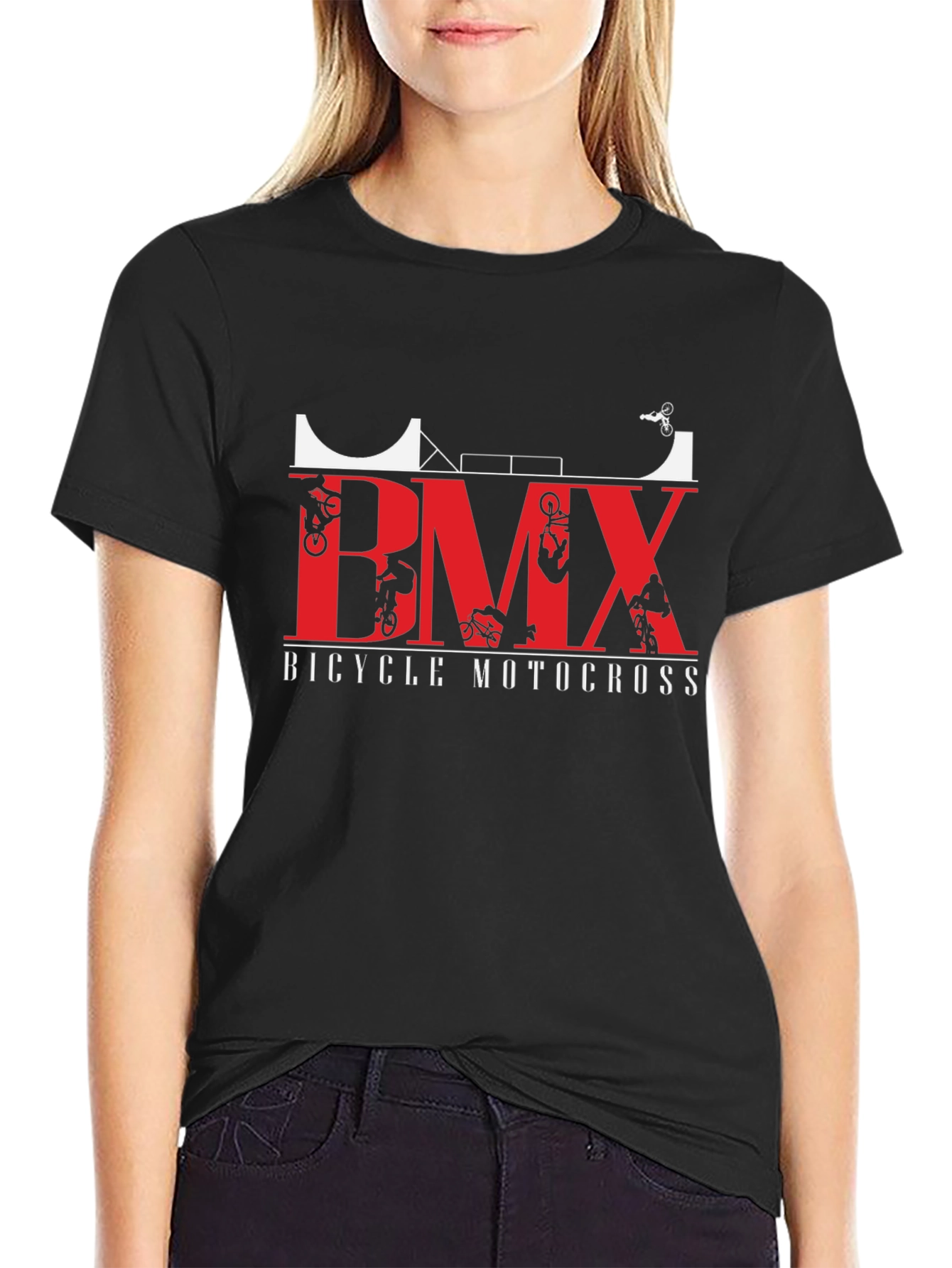 BMX Bicycle Motocross Graphic Tee