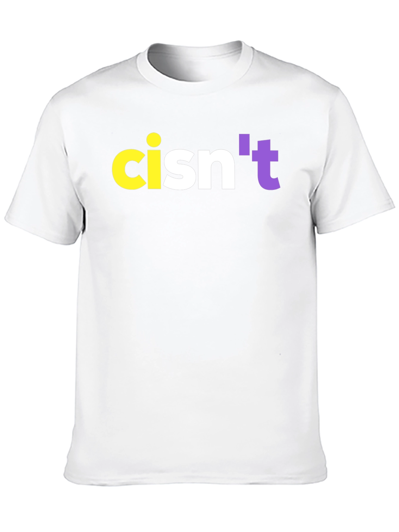 Cisnt T-Shirt - Black Crew Neck Tee
