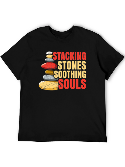 Stacking Stones Soothing Souls Graphic T-Shirt