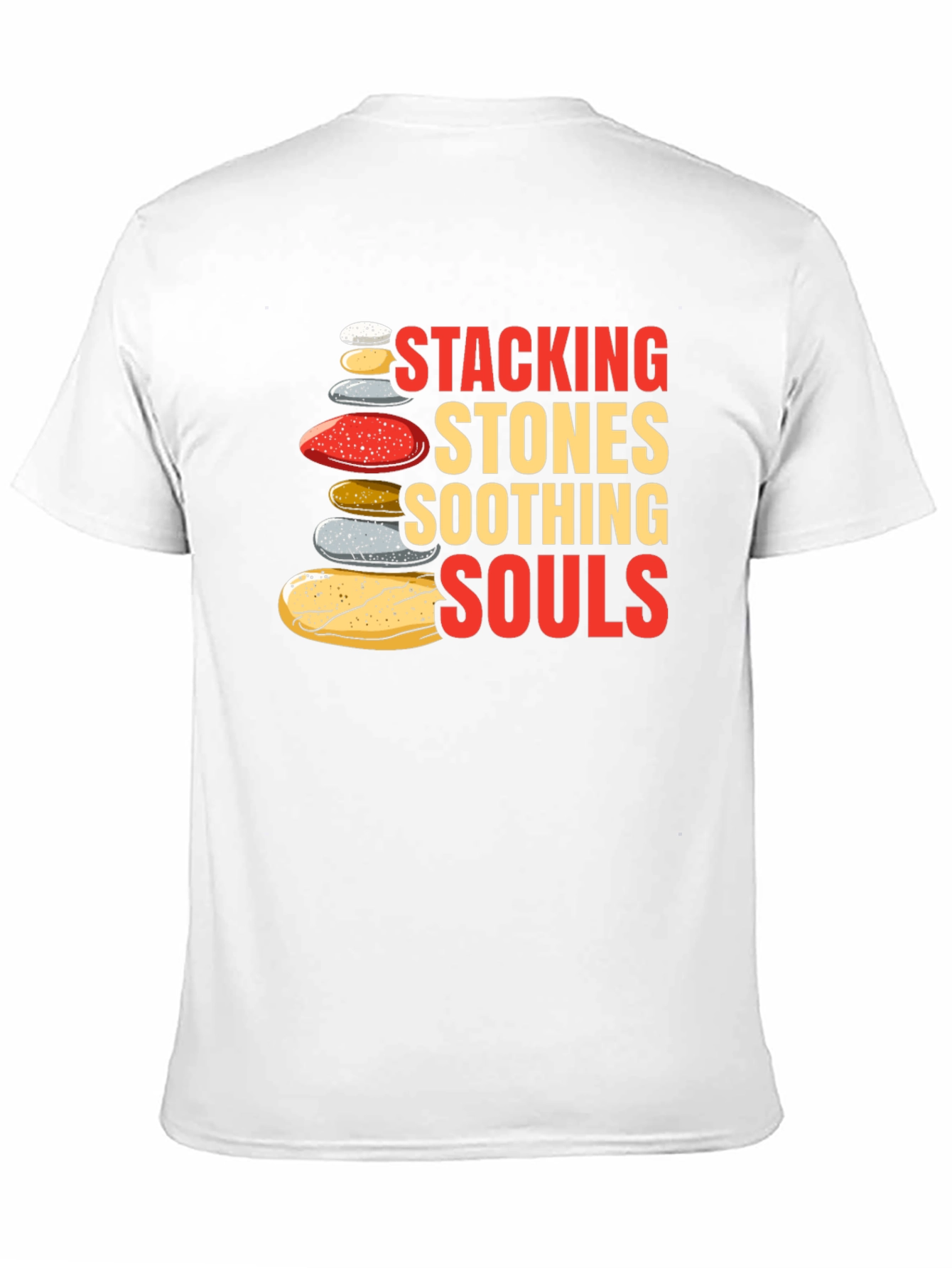 Stacking Stones Soothing Souls Graphic T-Shirt