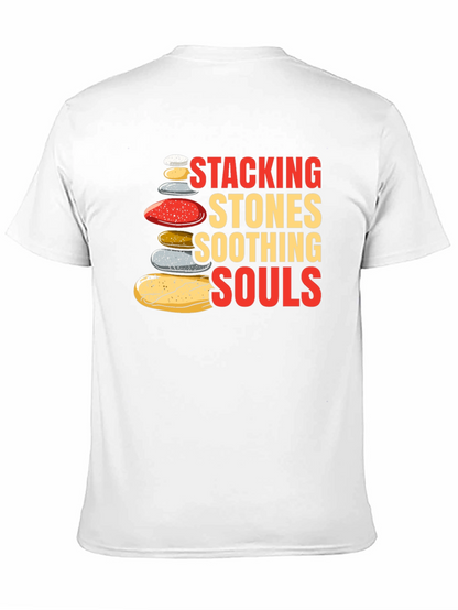 Stacking Stones Soothing Souls Graphic T-Shirt