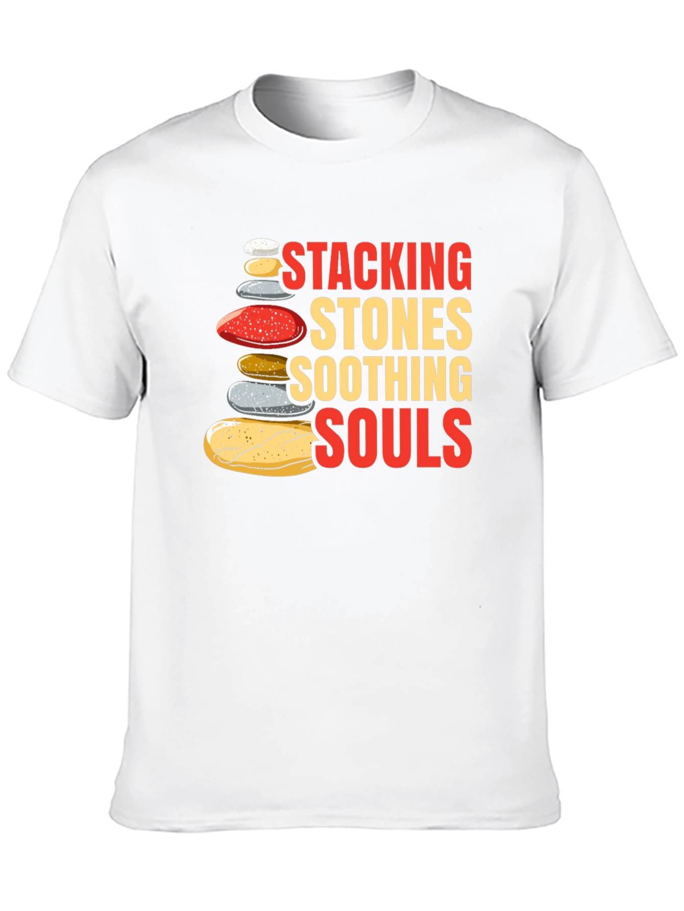 Stacking Stones Soothing Souls Graphic T-Shirt