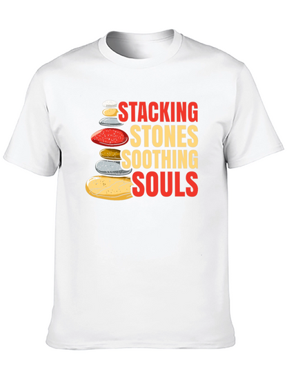 Stacking Stones Soothing Souls Graphic T-Shirt