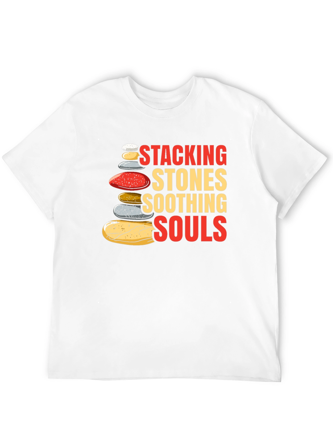 Stacking Stones Soothing Souls Graphic T-Shirt