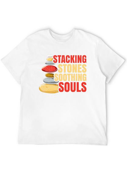 Stacking Stones Soothing Souls Graphic T-Shirt