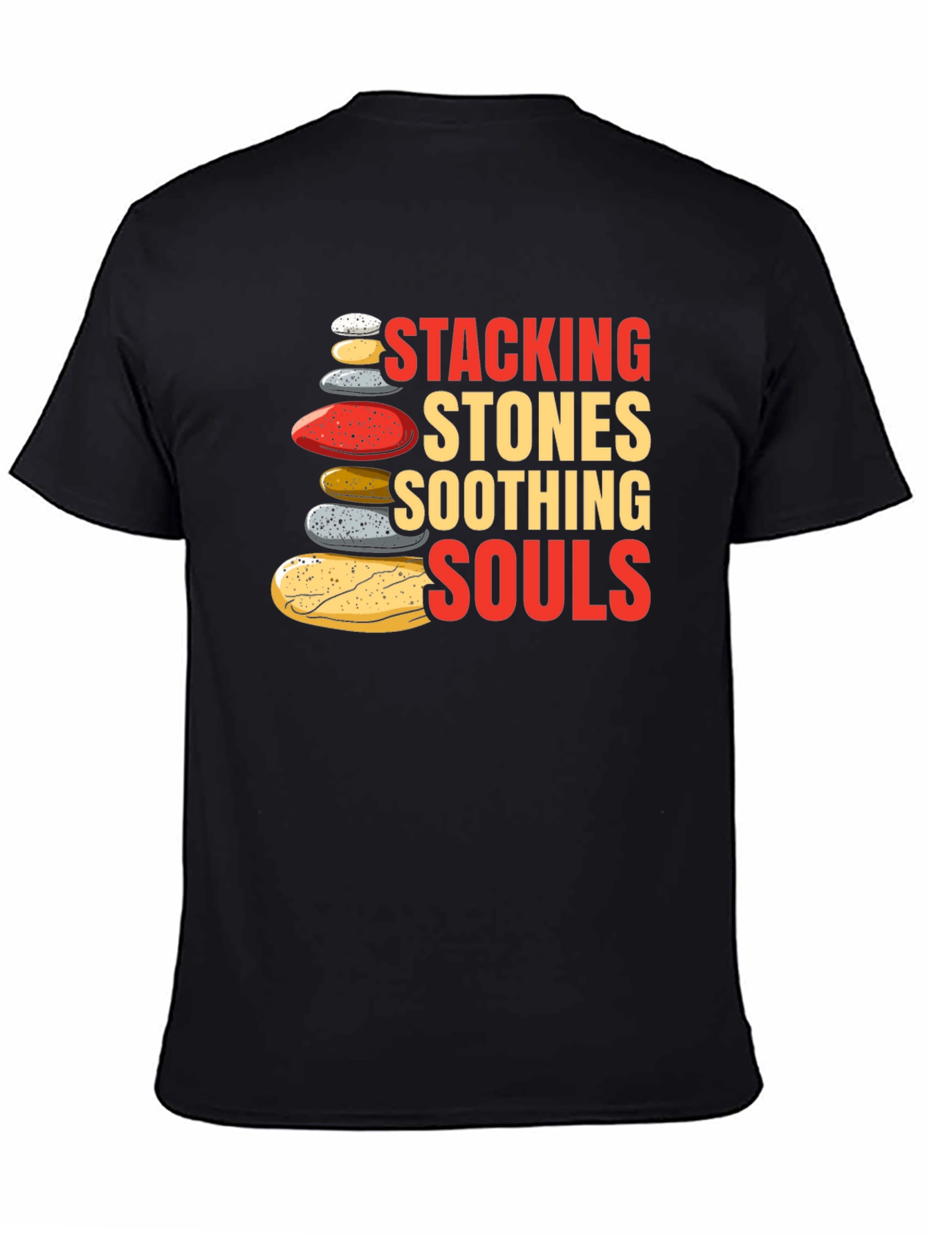 Stacking Stones Soothing Souls Graphic T-Shirt
