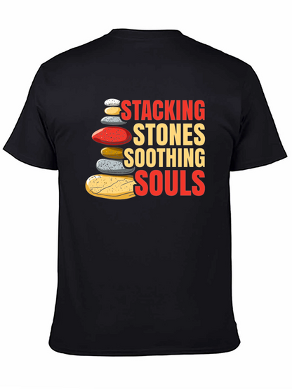 Stacking Stones Soothing Souls Graphic T-Shirt