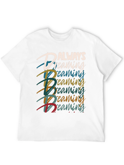 Always Dreaming Graphic Tee - Black Casual T-Shirt