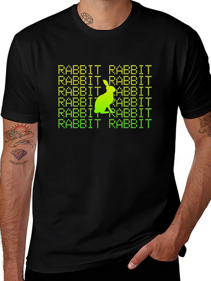 Rabbit Rabbit Graphic Tee - Lucky Charm Shirt