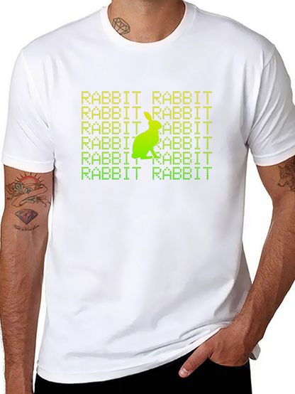 Rabbit Rabbit Graphic Tee - Lucky Charm Shirt