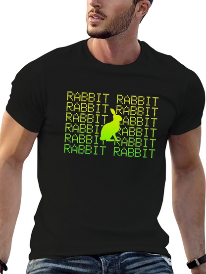 Rabbit Rabbit Graphic Tee - Lucky Charm Shirt