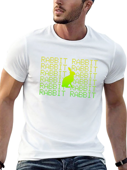 Rabbit Rabbit Graphic Tee - Lucky Charm Shirt