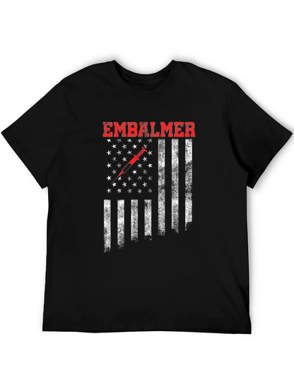 Embalmer American Flag T-Shirt