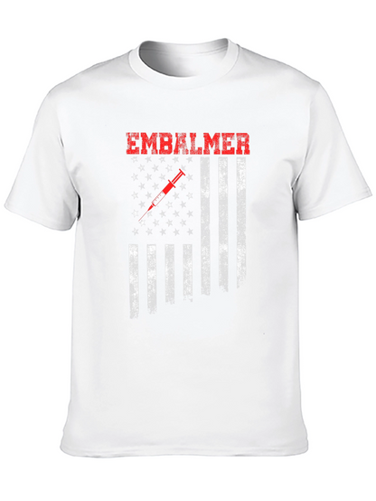 Embalmer American Flag T-Shirt