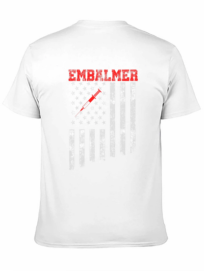 Embalmer American Flag T-Shirt