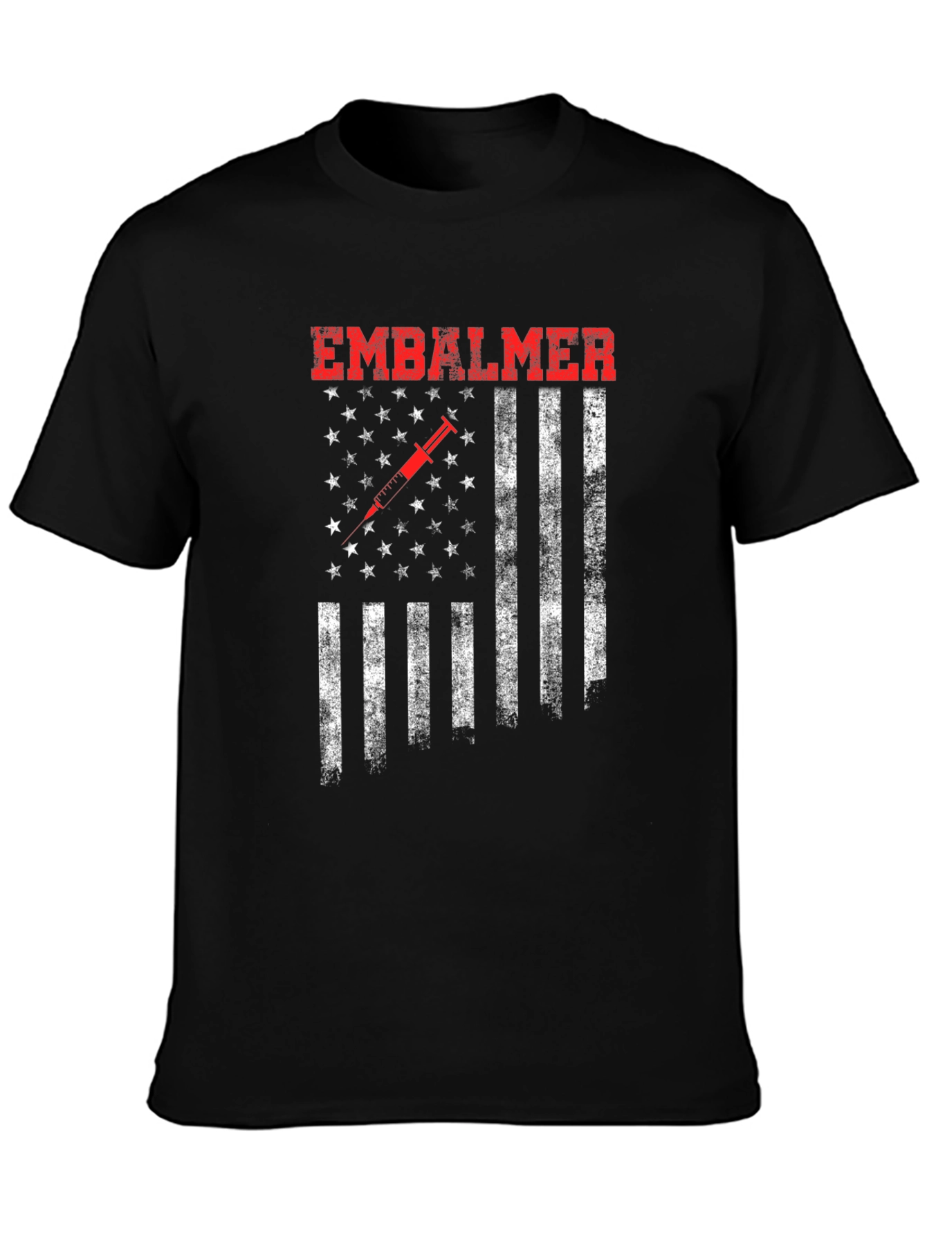 Embalmer American Flag T-Shirt