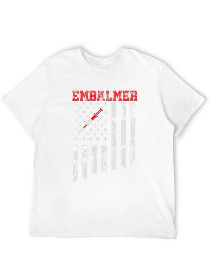Embalmer American Flag T-Shirt