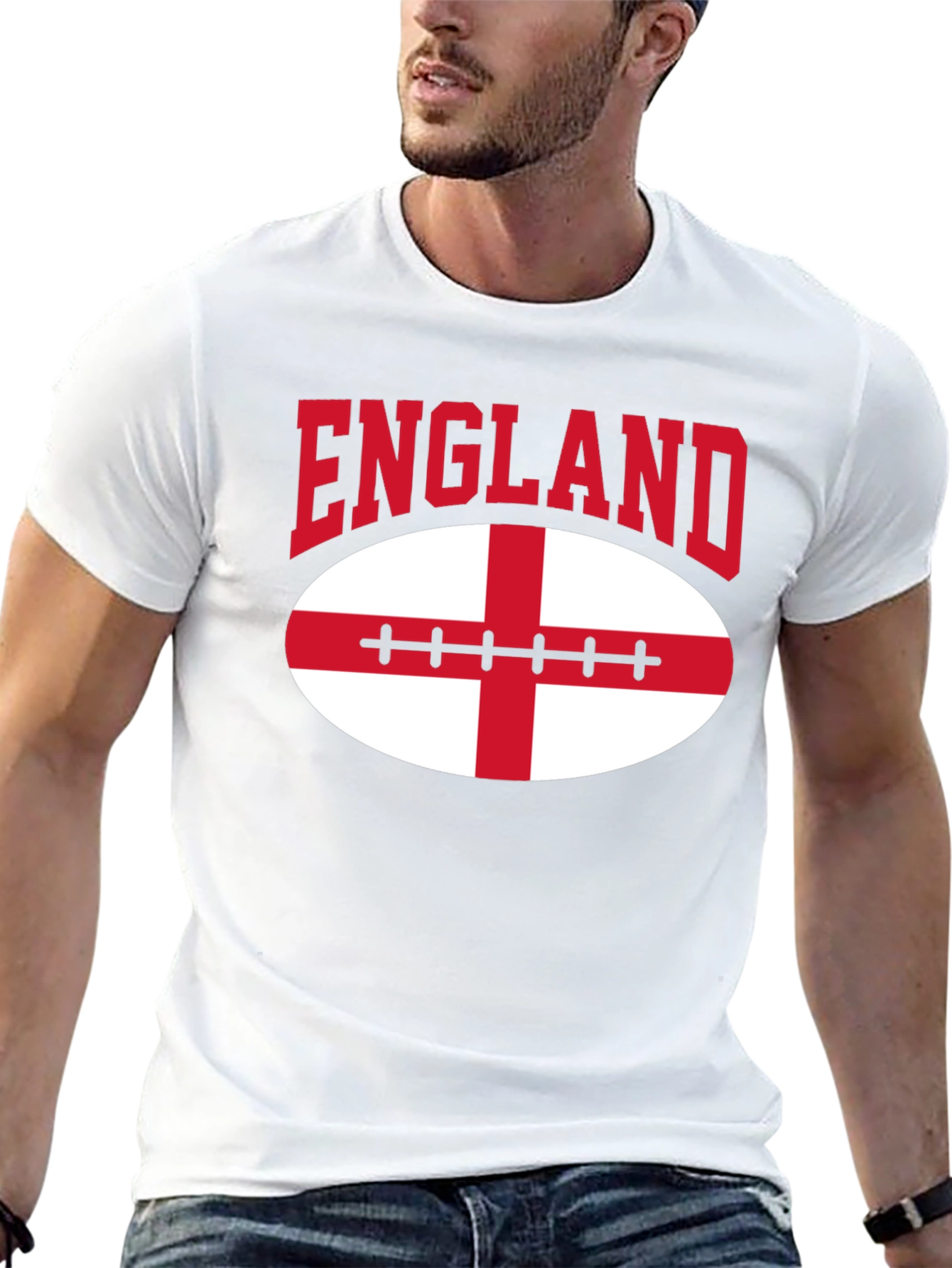 England Rugby Football T-Shirt - Black