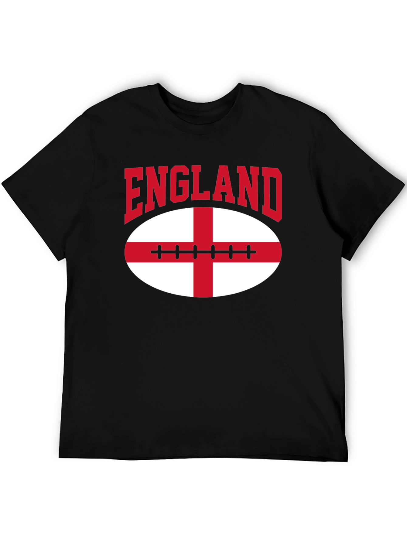 England Rugby Football T-Shirt - Black