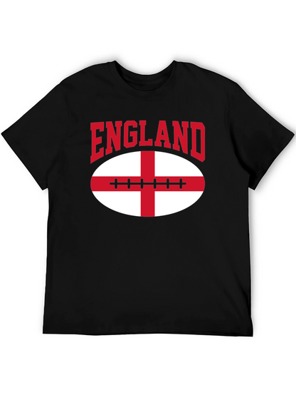 England Rugby Football T-Shirt - Black