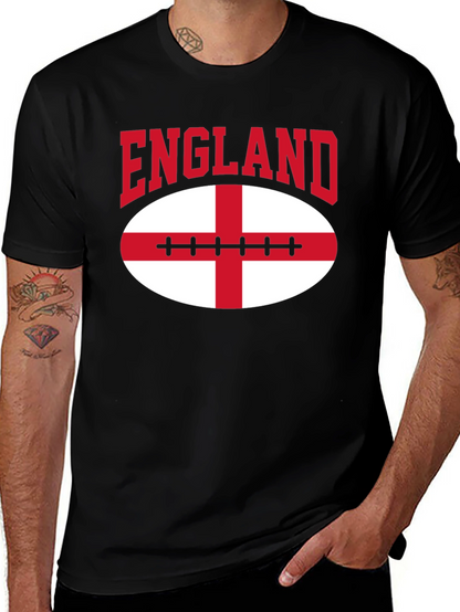 England Rugby Football T-Shirt - Black