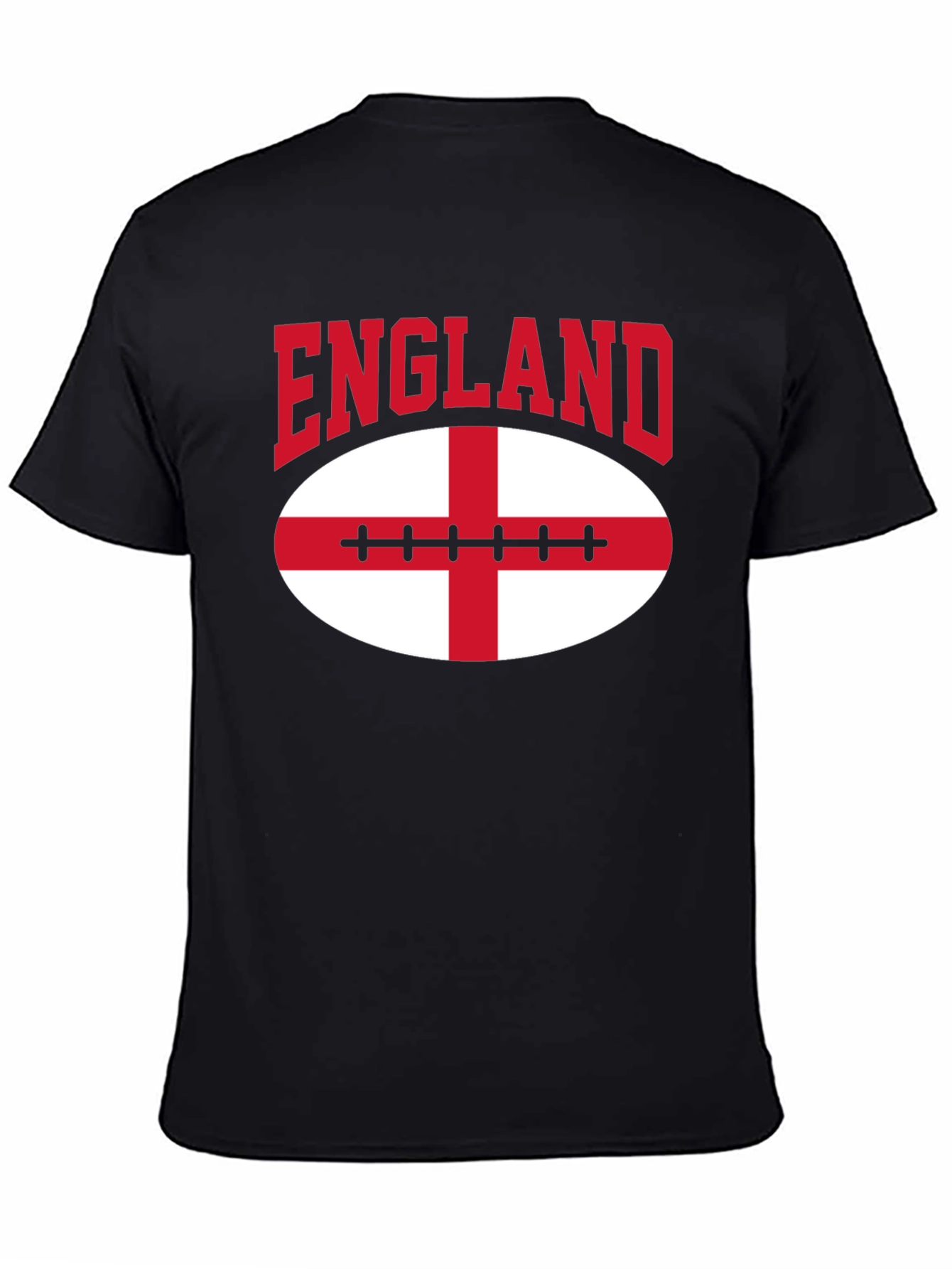 England Rugby Football T-Shirt - Black
