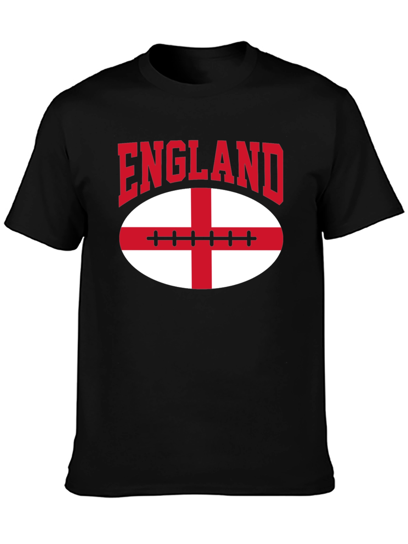 England Rugby Football T-Shirt - Black