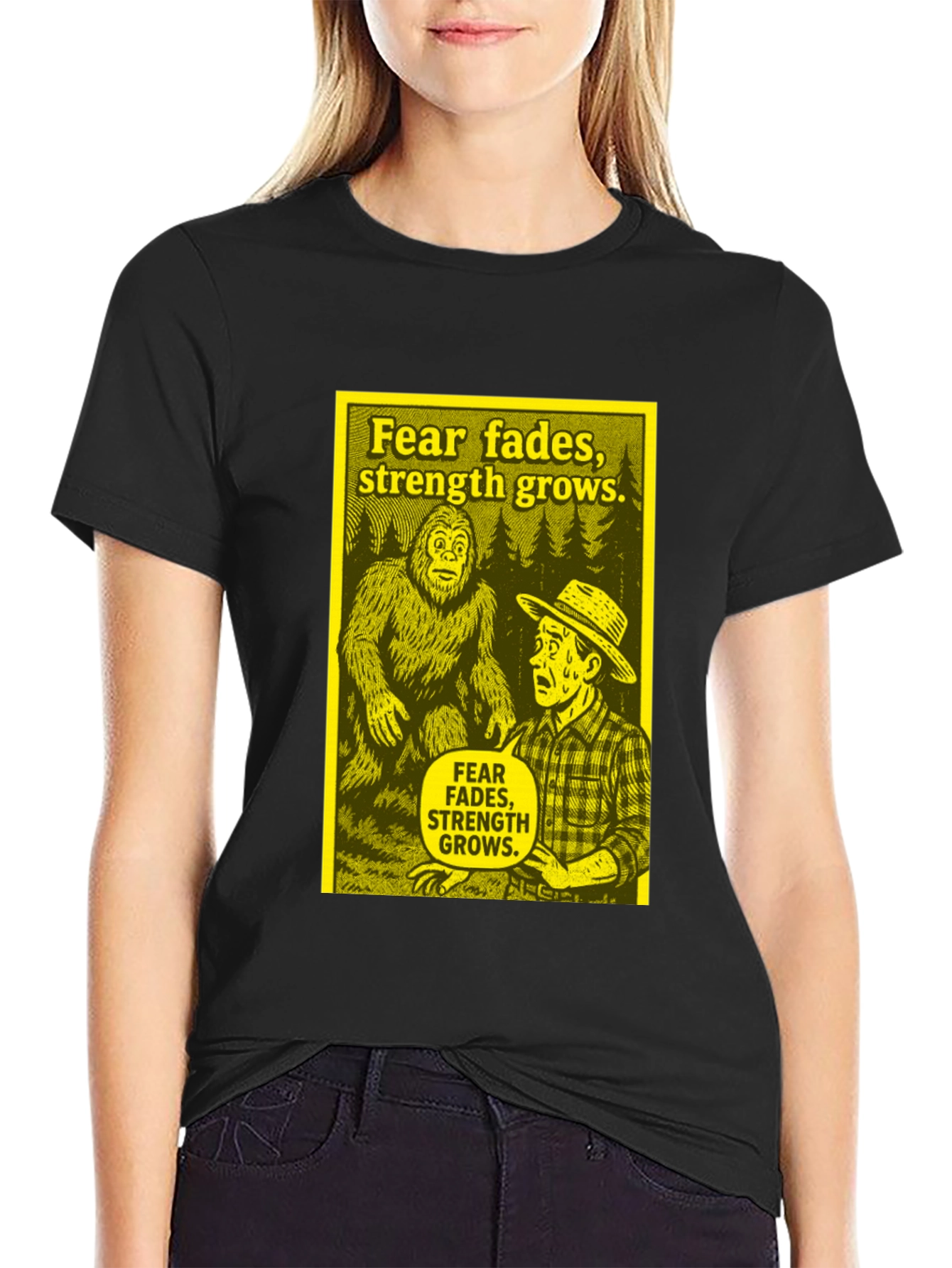 Fear Fades Strength Grows T-Shirt