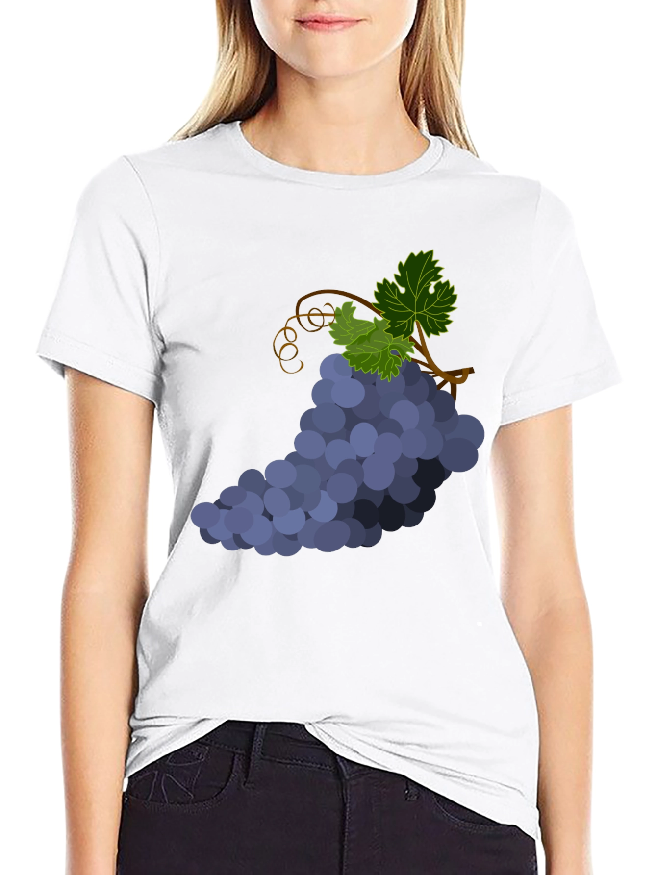 Grapes Graphic T-Shirt - Unique Design