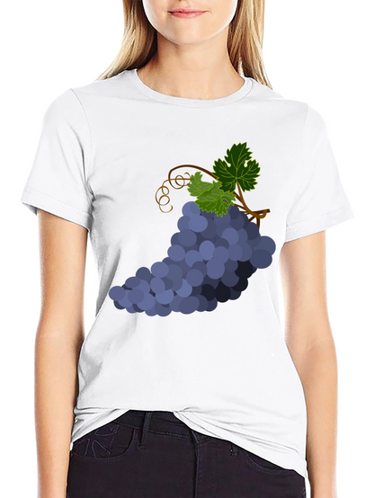 Grapes Graphic T-Shirt - Unique Design