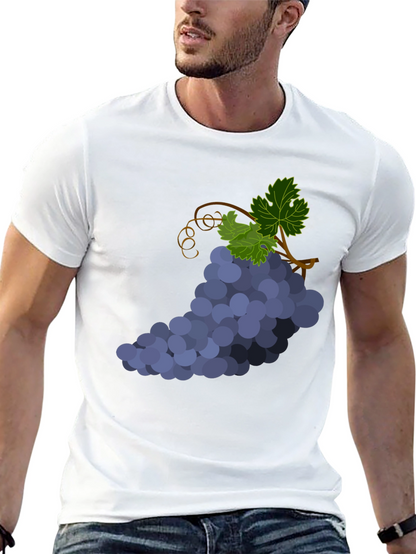 Grapes Graphic T-Shirt - Unique Design