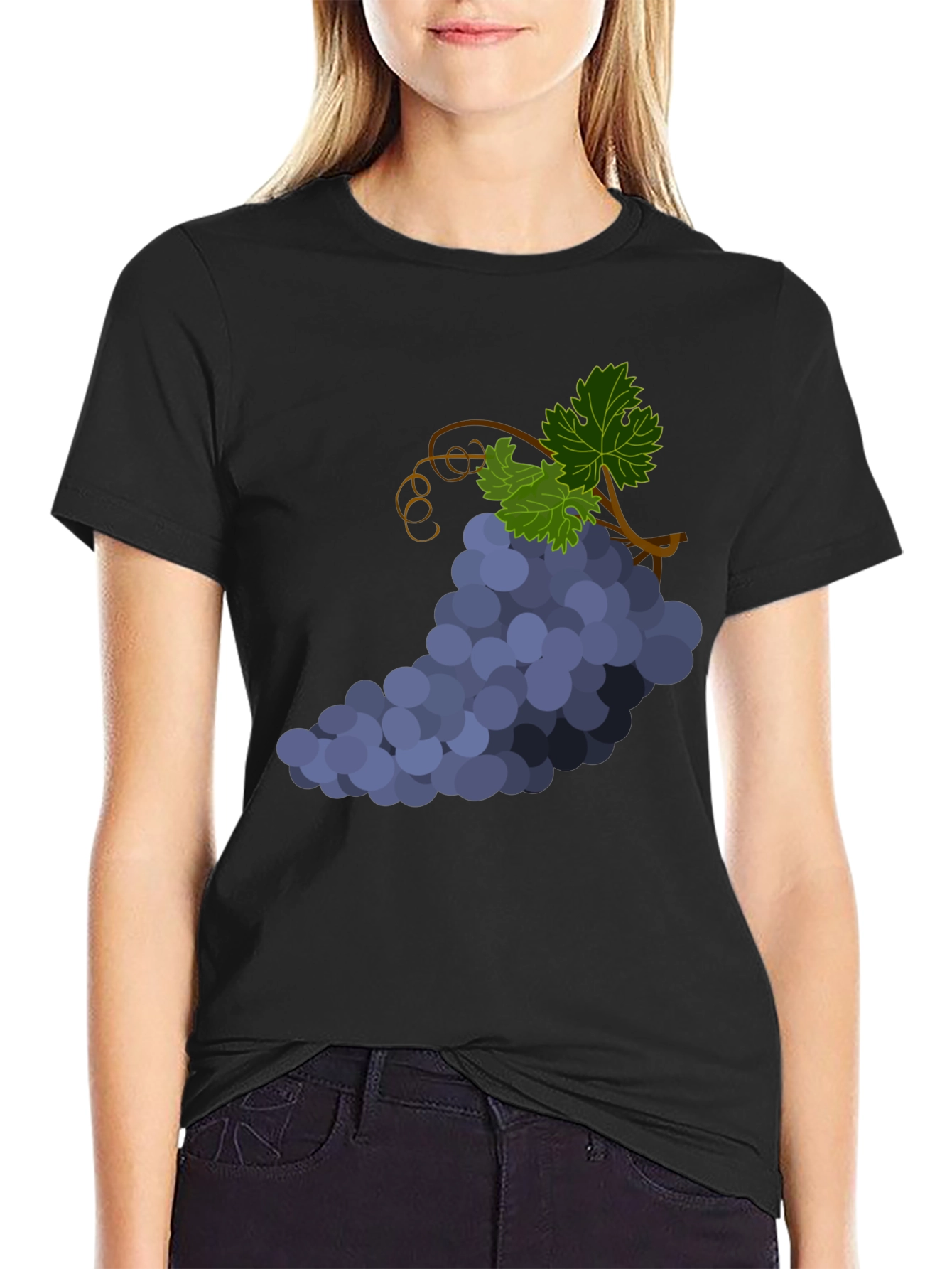 Grapes Graphic T-Shirt - Unique Design