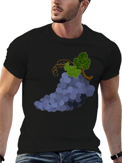 Grapes Graphic T-Shirt - Unique Design