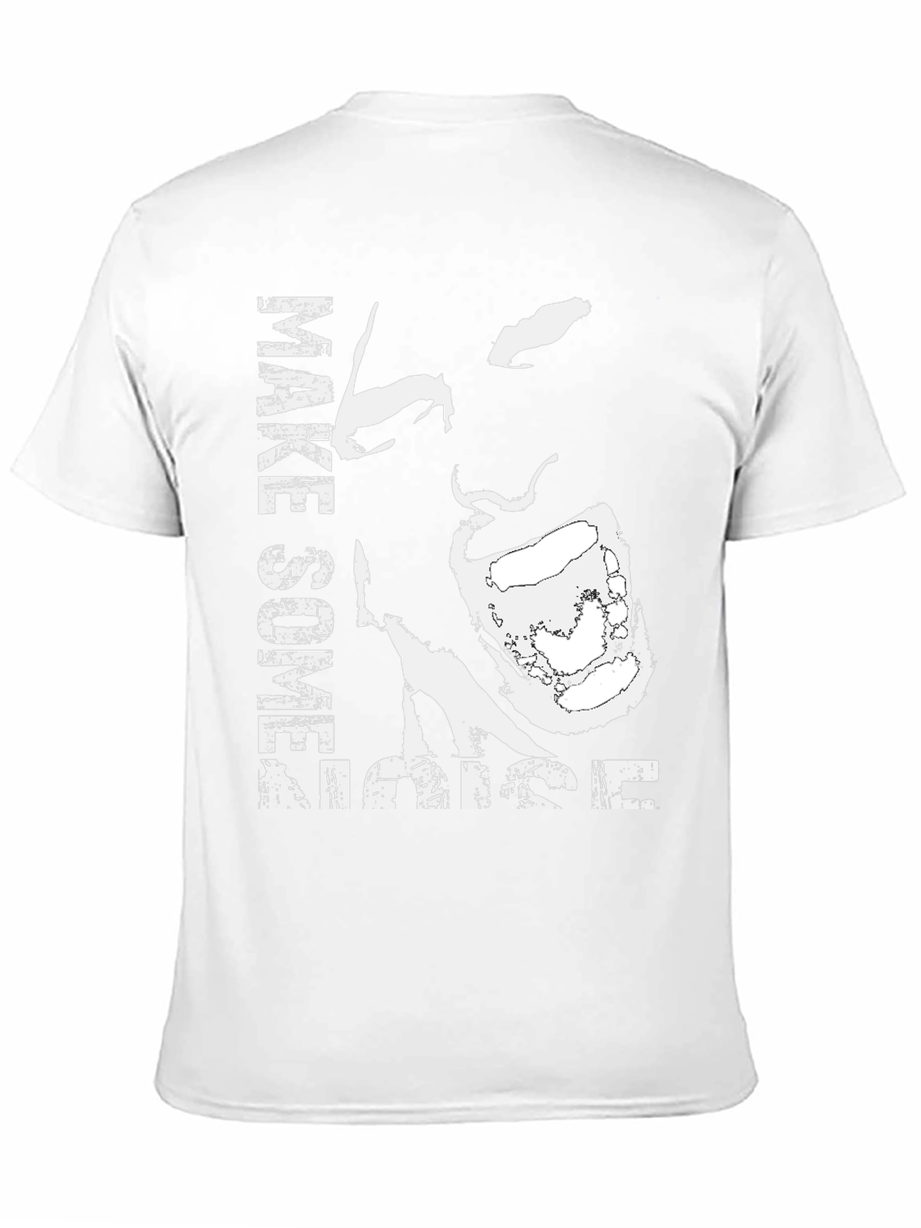 Make Some Noise Graphic Tee - Black