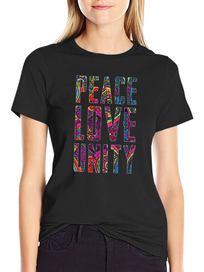 Peace Love Unity Graphic Tee