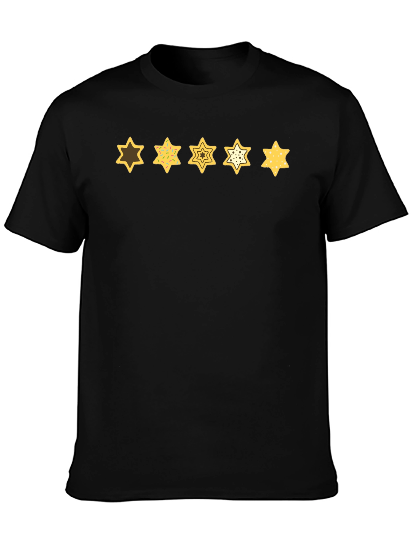 Star Cookies Graphic Tee - Funky Mens T-Shirt