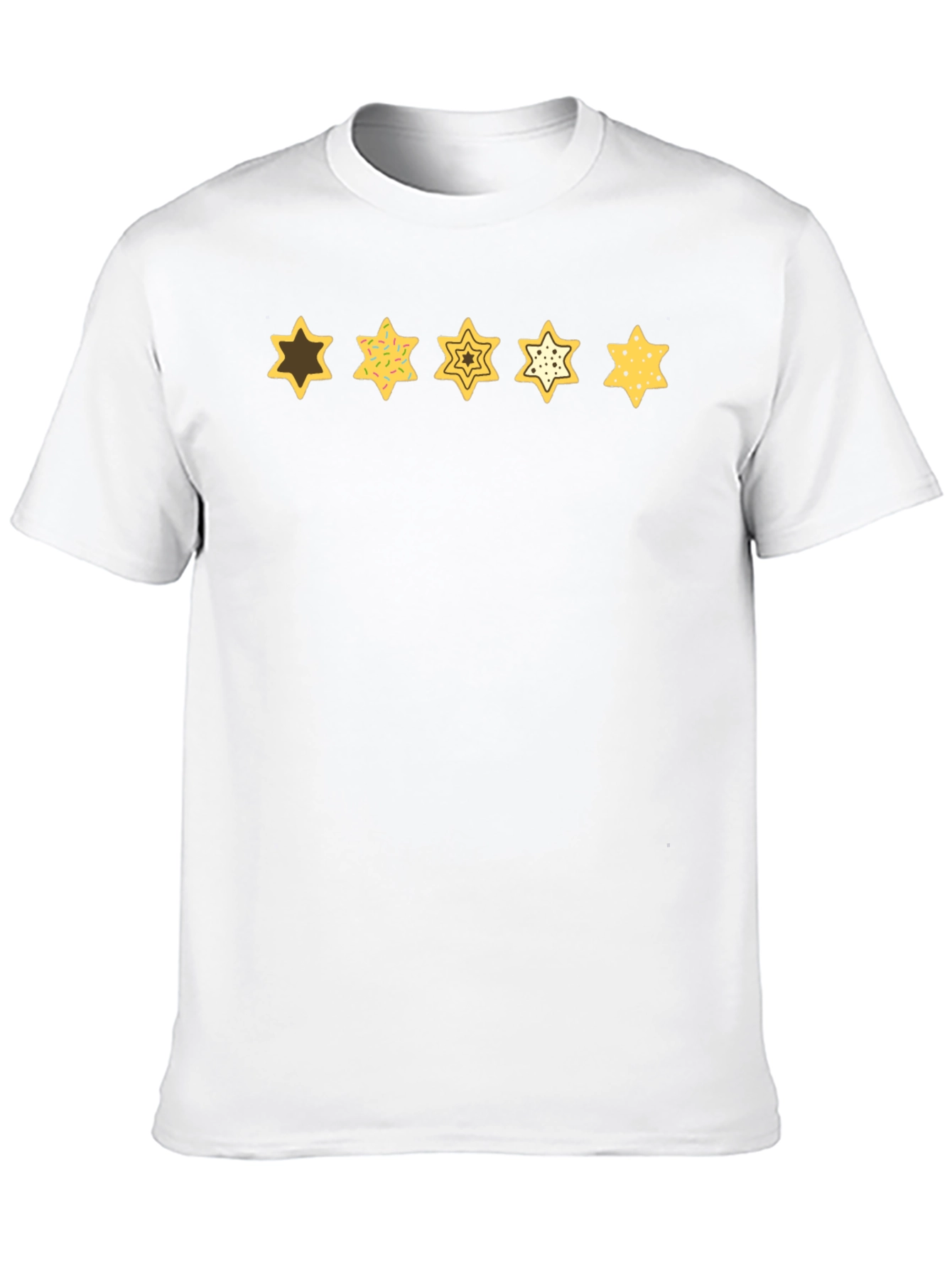 Star Cookies Graphic Tee - Funky Mens T-Shirt
