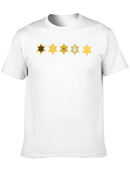 Star Cookies Graphic Tee - Funky Mens T-Shirt