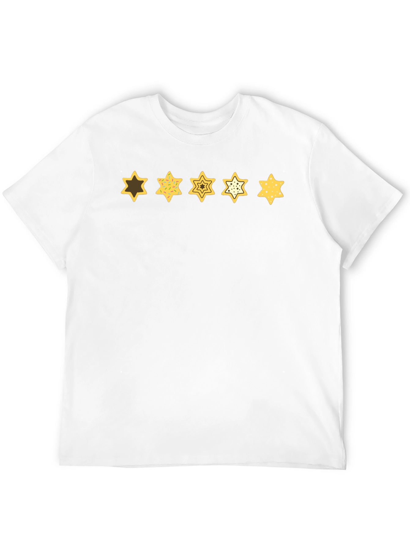 Star Cookies Graphic Tee - Funky Mens T-Shirt