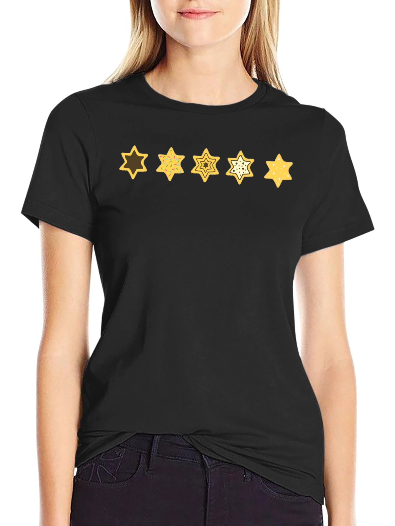Star Cookies Graphic Tee - Funky Mens T-Shirt