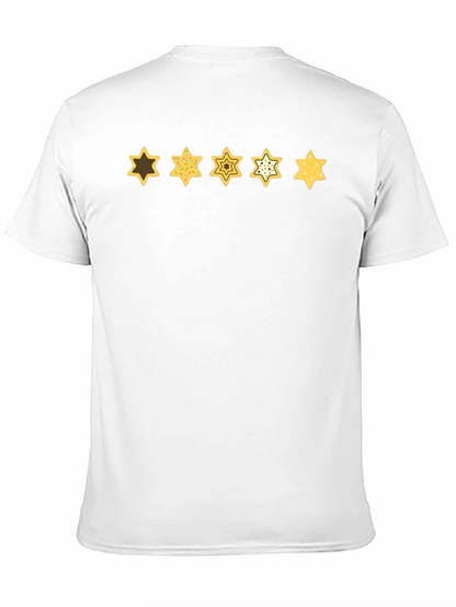 Star Cookies Graphic Tee - Funky Mens T-Shirt