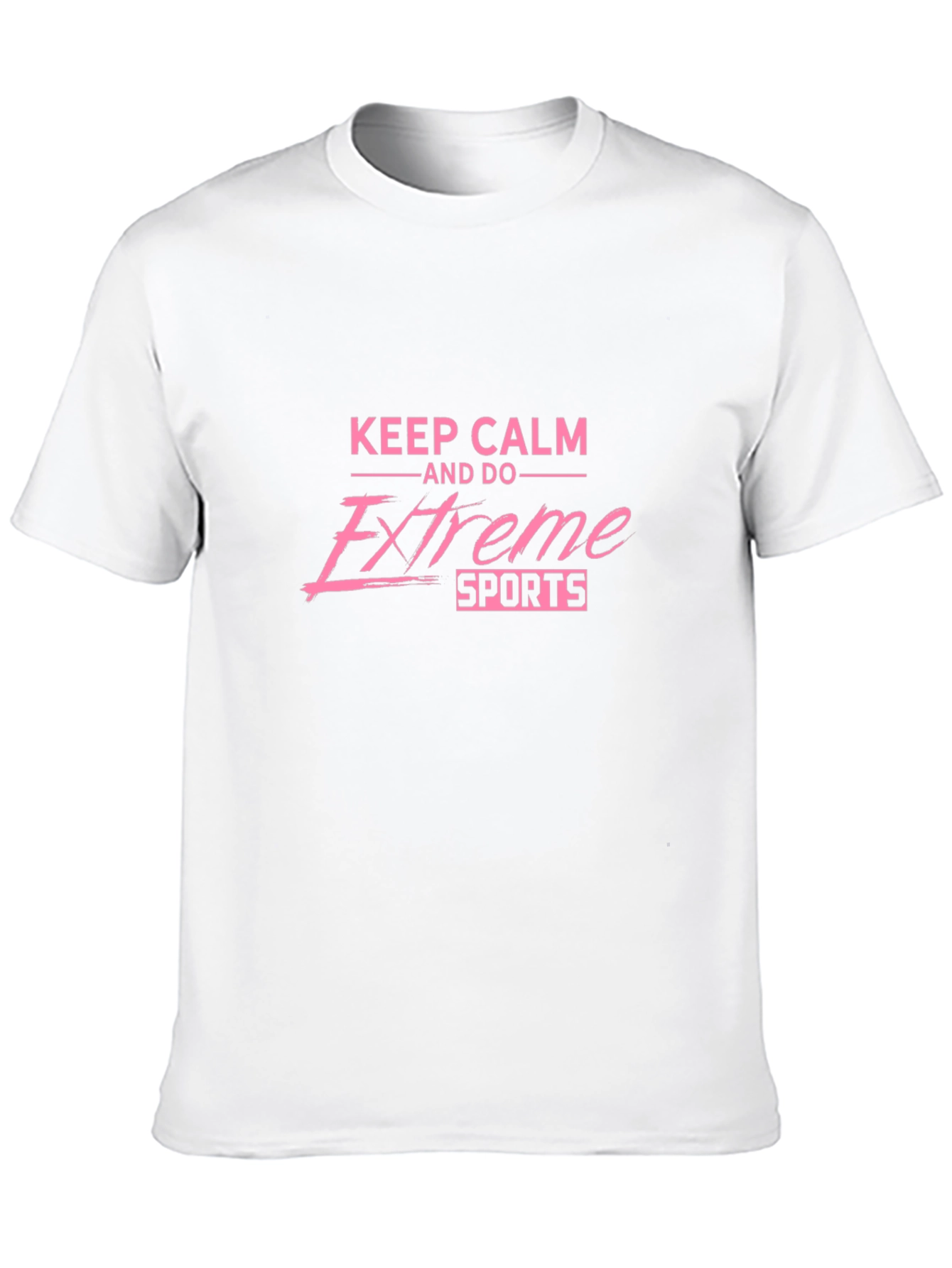 Keep Calm Extreme Sports Black Graphic Tee