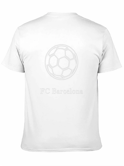 FC Barcelona Soccer Ball Graphic T-Shirt