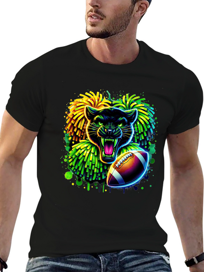 Panther Football Graphic T-Shirt