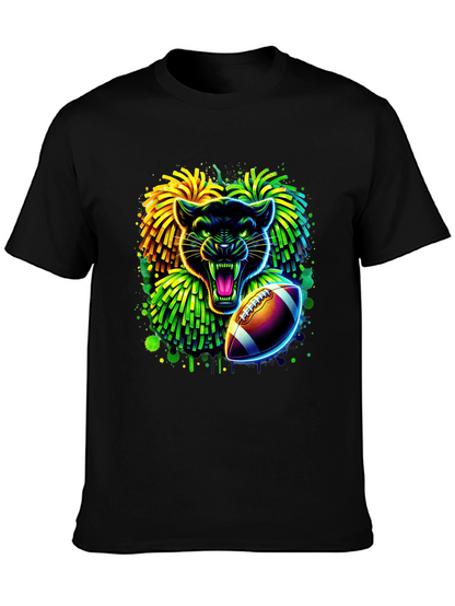 Panther Football Graphic T-Shirt