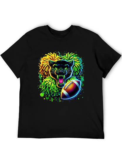 Panther Football Graphic T-Shirt